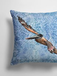 14 in x 14 in Outdoor Throw PillowPelican Fabric Decorative Pillow