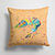 14 in x 14 in Outdoor Throw PillowShrimp Fabric Decorative Pillow