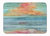 19 in x 27 in Abstract Rainbow Machine Washable Memory Foam Mat