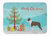 19 in x 27 in Boston Terrier Merry Christmas Tree Machine Washable Memory Foam Mat