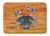 19 in x 27 in Female Blue Crab Spicy Hot Machine Washable Memory Foam Mat