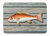 19 in x 27 in Fish Red Fish Machine Washable Memory Foam Mat