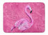 19 in x 27 in Flamingo on Pink Machine Washable Memory Foam Mat