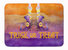 19 in x 27 in Halloween Trick Witches Feet Machine Washable Memory Foam Mat