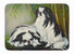 19 in x 27 in Japanese Chin Bamboo Garden Machine Washable Memory Foam Mat