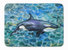 19 in x 27 in Killer Whale Orca Machine Washable Memory Foam Mat