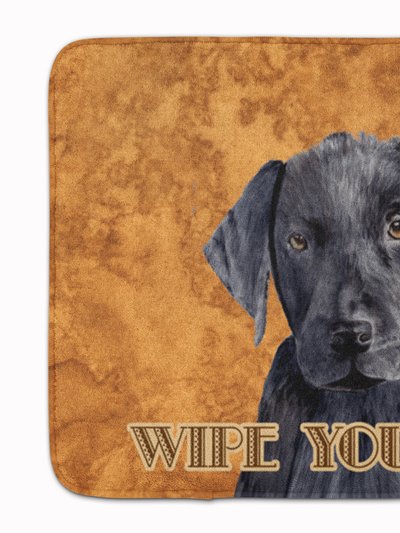 Caroline's Treasures 19 in x 27 in Labrador Wipe your Paws Machine Washable Memory Foam Mat product