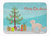 19 in x 27 in Maltipoo Christmas Tree Machine Washable Memory Foam Mat