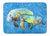 19 in x 27 in Manatee Momma and Baby Machine Washable Memory Foam Mat