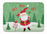 19 in x 27 in Merry Christmas Santa Claus Ho Ho Ho Machine Washable Memory Foam Mat