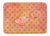 19 in x 27 in Orange Fish Watercolor Machine Washable Memory Foam Mat