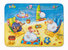 19 in x 27 in Party Pigs on the Beach Machine Washable Memory Foam Mat