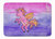 19 in x 27 in Pink Unicorn Watercolor Machine Washable Memory Foam Mat