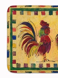 19 in x 27 in Rooster   Machine Washable Memory Foam Mat