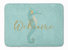 19 in x 27 in Seahorse Welcome Machine Washable Memory Foam Mat