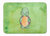 19 in x 27 in Turtle Watercolor Machine Washable Memory Foam Mat