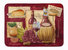 19 in x 27 in Wine and Cheese Machine Washable Memory Foam Mat