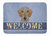 19 in x 27 in Wirehaired Dachshund Welcome Machine Washable Memory Foam Mat