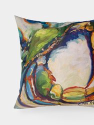 #21 Crab Fabric Decorative Pillow