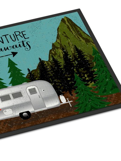 Caroline's Treasures 24 in x 36 in Airstream Camper Adventure Awaits Door Mat Indoor/Outdoor product