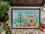 24 in x 36 in Christmas Tree and Yorkie Yorkishire Terrier Door Mat Indoor/Outdoor