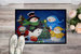 24 in x 36 in The Family Gathering Snowman Door Mat Indoor/Outdoor