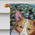 28 x 40 in. Polyester Cardigan and Pembroke Corgi  Flag Canvas House Size 2-Sided Heavyweight