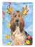 28 x 40 in. Polyester Christmas Lights Bloodhound Flag Canvas House Size 2-Sided Heavyweight