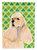 28 x 40 in. Polyester Cocker Spaniel St. Patrick's Day Shamrock Portrait Flag Canvas House Size 2-Sided Heavyweight