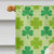 28 x 40 in. Polyester Cocker Spaniel St. Patrick's Day Shamrock Portrait Flag Canvas House Size 2-Sided Heavyweight