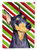 28 x 40 in. Polyester Doberman Candy Cane Holiday Christmas Flag Canvas House Size 2-Sided Heavyweight