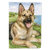 28 x 40 in. Polyester German Shepherd by Debbie Cook Flag Canvas House Size 2-Sided Heavyweight