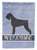 28 x 40 in. Polyester Giant Schnauzer Welcome Flag Canvas House Size 2-Sided Heavyweight