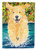 28 x 40 in. Polyester Golden Retriever Flag Canvas House Size 2-Sided Heavyweight