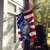 28 x 40 in. Polyester Manchester Terrier American Flag Flag Canvas House Size 2-Sided Heavyweight