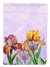 28 x 40 in. Polyester Purple and Yellow Iris Flag Canvas House Size 2-Sided Heavyweight