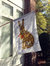 28 x 40 in. Polyester Rabbit Hare & Rosehips Flag Canvas House Size 2-Sided Heavyweight