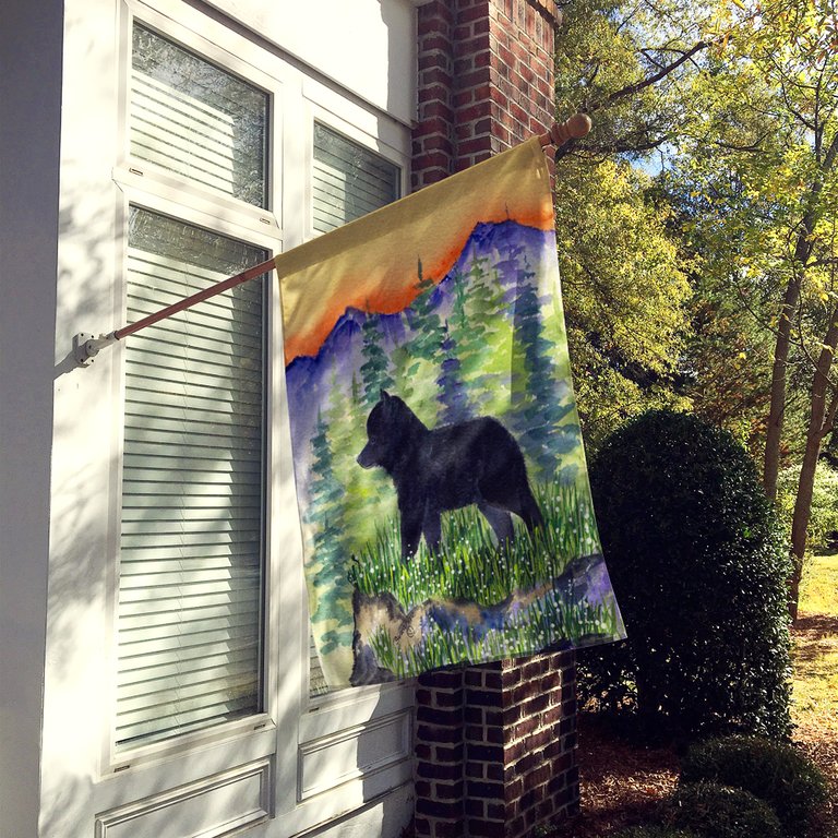 28 x 40 in. Polyester Schipperke Flag Canvas House Size 2-Sided Heavyweight