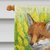 28 x 40 in. Polyester Springtime Fox Flag Canvas House Size 2-Sided Heavyweight