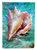 28 x 40 in. Polyester The Jewel of the Sea Shell Flag Canvas House Size 2-Sided Heavyweight