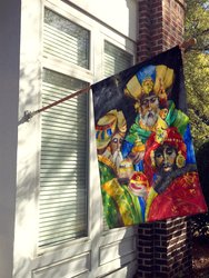 28 x 40 in. Polyester The Three Wise Men Flag Canvas House Size 2-Sided Heavyweight