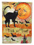 28 x 40 in. Polyester Trick or Treat Moon Halloween Flag Canvas House Size 2-Sided Heavyweight