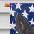 28 x 40 in. Polyester USA American Flag with Australian Cattle Dog Flag Canvas House Size 2-Sided Heavyweight