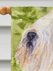 28 x 40 in. Polyester Wheaten Terrier Soft Coated Flag Canvas House Size 2-Sided Heavyweight