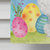 28 x 40 in. Polyester White Standard Poodle Easter Flag Canvas House Size 2-Sided Heavyweight