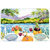 6139LCB Afternoon Of Grape Delights Wine Glass Cutting Board - Large