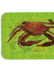 8127LCB Crab Glass Cutting Board - Large