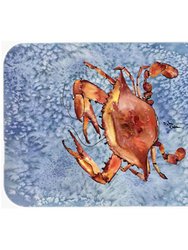 8147LCB Crab Glass Cutting Board - Large