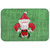 8746LCB 15 x 12 in. Christmas Santa Fleur de lis Glass Cutting Board