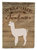 Alpaca Welcome Garden Flag 2-Sided 2-Ply